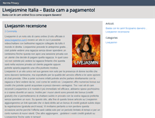 Tablet Screenshot of livejasmineitalia.org